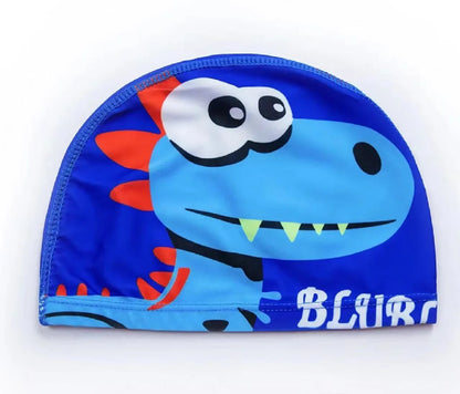 10pcs Children's Swimming Caps Elastic Fabrics Swimming Pools Water Sports Boys' and Girls' Swimming Caps Boys' Swimming Caps