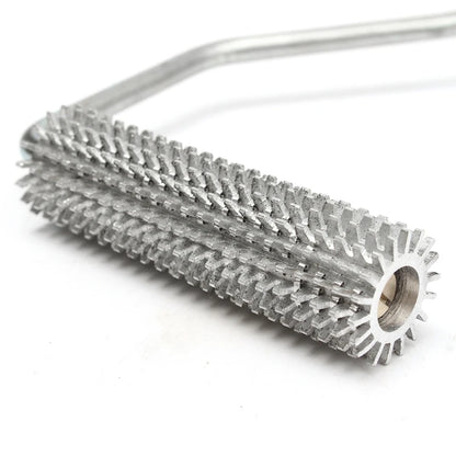 2025 New 75x21mm Laminating Bubble Roller Aluminum Alloy Fiberglass Paddle Roller Bubble Roller Tool Kit Comfortable Handl Tool