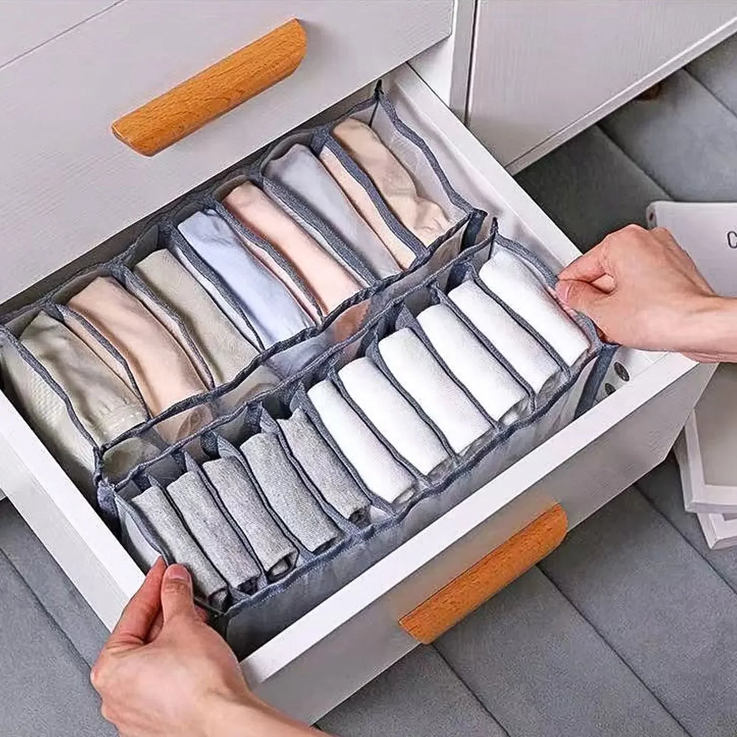 Closet Organizer Underwear Organizer For Wardrobe Clothes Organizers Cabinets Drawer Organizers Bra Socks Storage Organizer Box