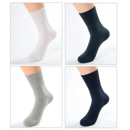 8 Pairs/Lot Diabetic Socks Men and Women Non Binding Loose Top for Diabetes Patients Swollen Feet Bamboo Cotton Material
