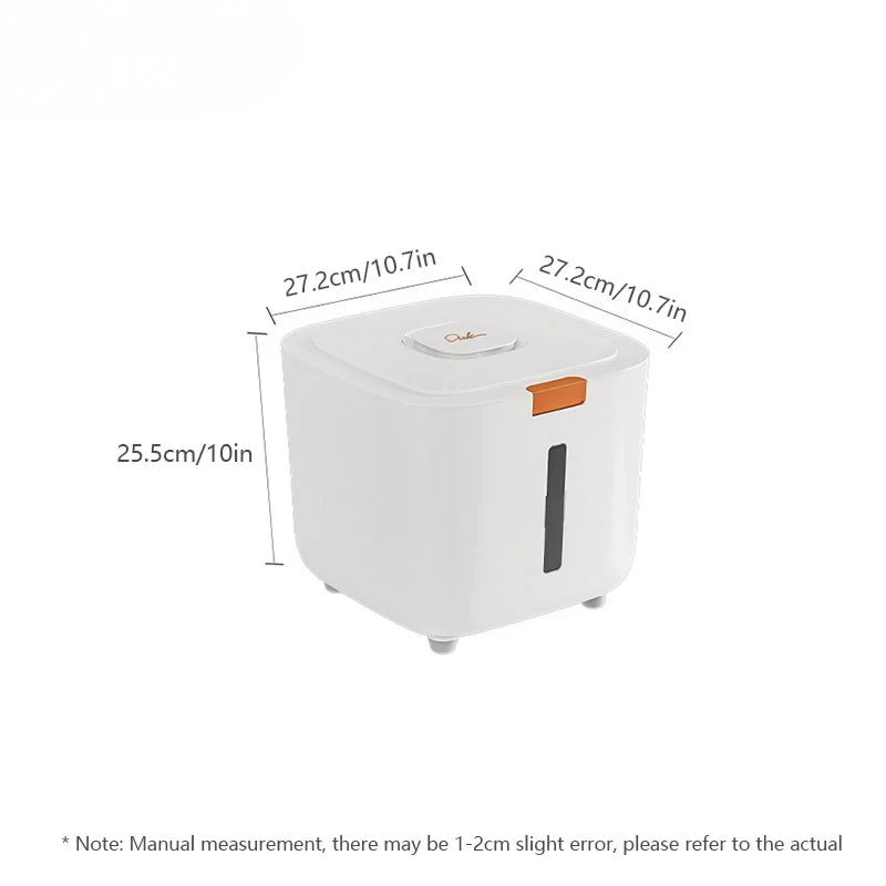 Pet Food Storage Bucket Food Sealed Moisture-proof Cat Food Bucket Locking Lid Pet Food Bucket Large Storage Bucket Cat Food And