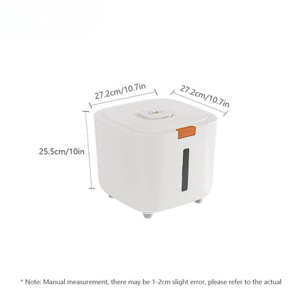 Pet Food Storage Bucket Food Sealed Moisture-proof Cat Food Bucket Locking Lid Pet Food Bucket Large Storage Bucket Cat Food And