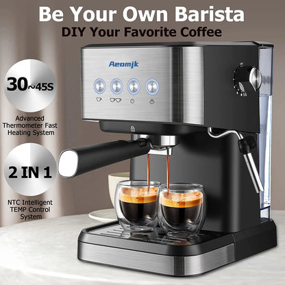 Professional Barista Coffee Maker Fully Automatic Coffee Machine Espresso Machines Automatic Multifunctional Milk Frother