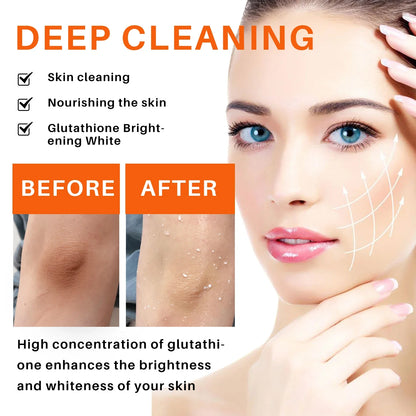 Glutathione Facial Soap Skin Brightening Deep Cleansing Glutathione Handmade Moisturizing Soaps Body Care