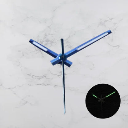 Watch Hand Set for NH35 NH70 NH72 Movement Watch Needle for Datejust Case Green Luminous Men's Mod Replacement Parts Accessories