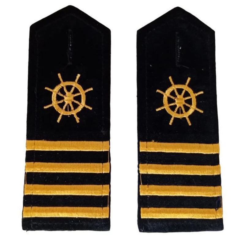 Shoulder Epaulettes Stripes Security Uniform Accessories Captain Professional Security Guard Epaulets Captain