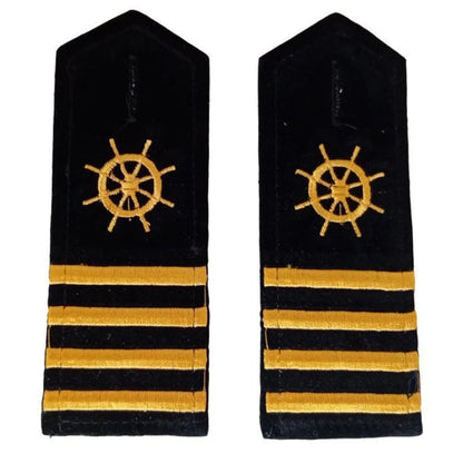 Shoulder Epaulettes Stripes Security Uniform Accessories Captain Professional Security Guard Epaulets Captain