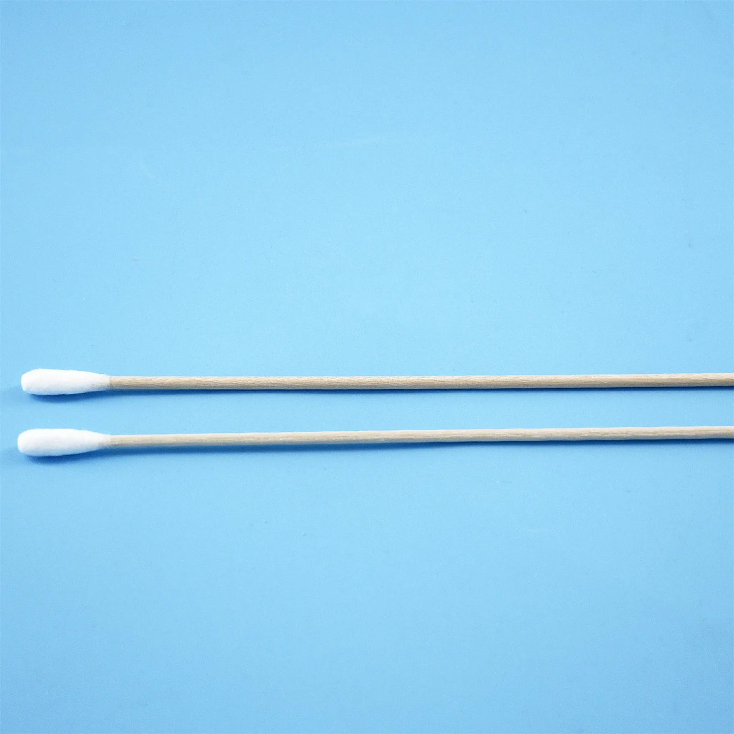 200pc Cotton Swab 6-Inch Single Head Degreased Wood Swab Cotton Swab Long Birch Wood Swab Cotton Swab Purification Cotton Swab