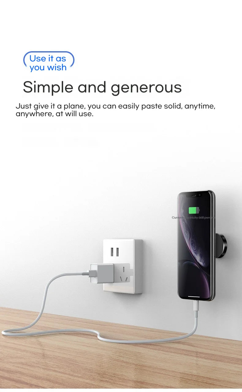 Magnetic Car Mount Mobile Phone Holder Magnetic Vacuum Adsorption Ultra Stable Suction Cup Bracket For Navigation Cell Support