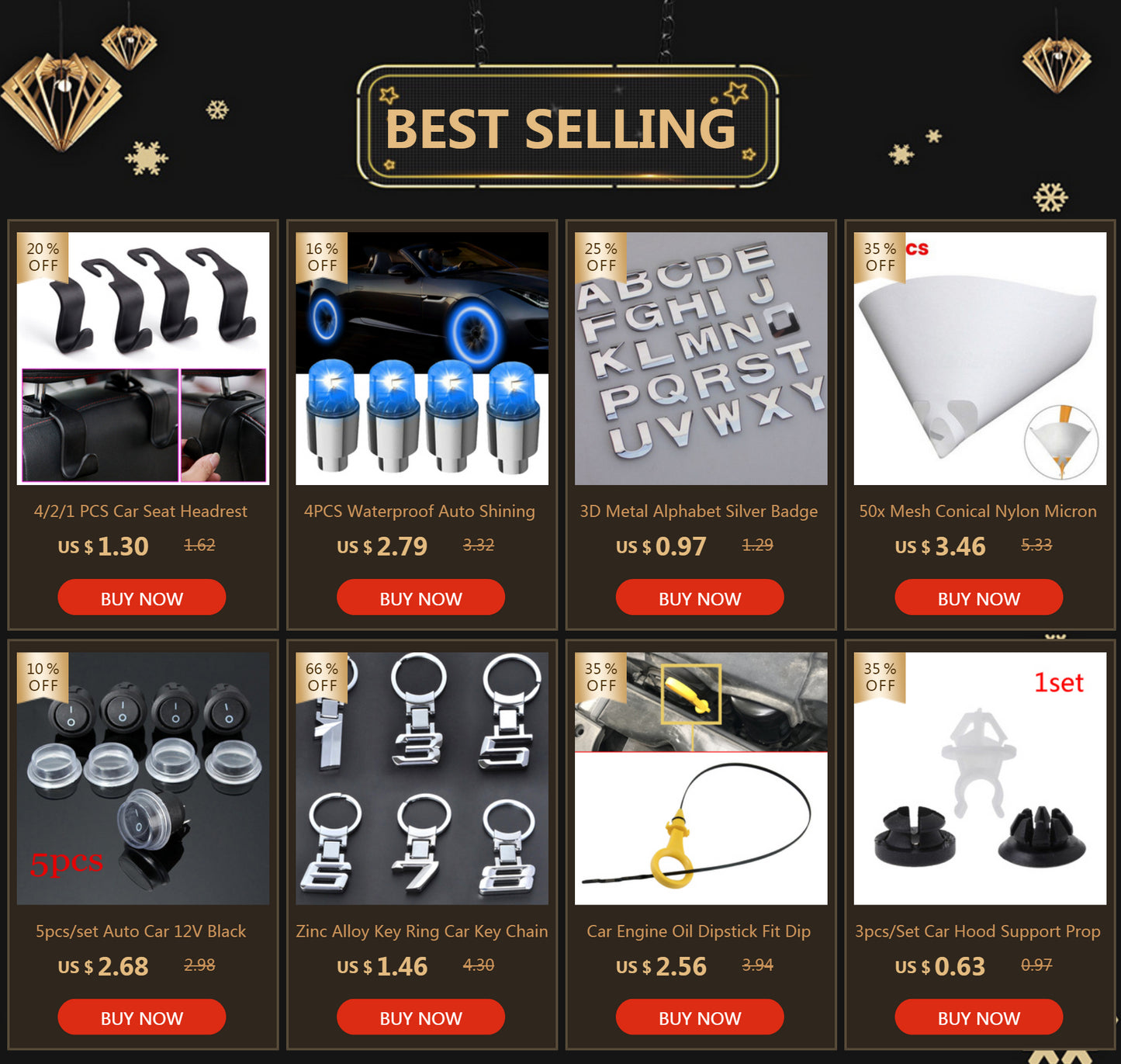 1PC Side Mirrors for Trucks Waterproof Car Blind Spot Mirror Round Convex Wide Angle Baby Auto Rear View Mirrors Accessories