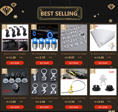 1PC Side Mirrors for Trucks Waterproof Car Blind Spot Mirror Round Convex Wide Angle Baby Auto Rear View Mirrors Accessories