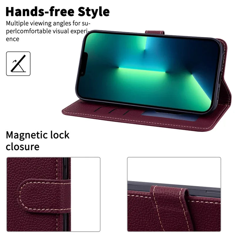 For Huawei Y6P Case Leather Wallet Flip Case For Huawei Y6p Case MED-LX9N Soft Full Cover Coque Fundas for Huawei Y6P Case
