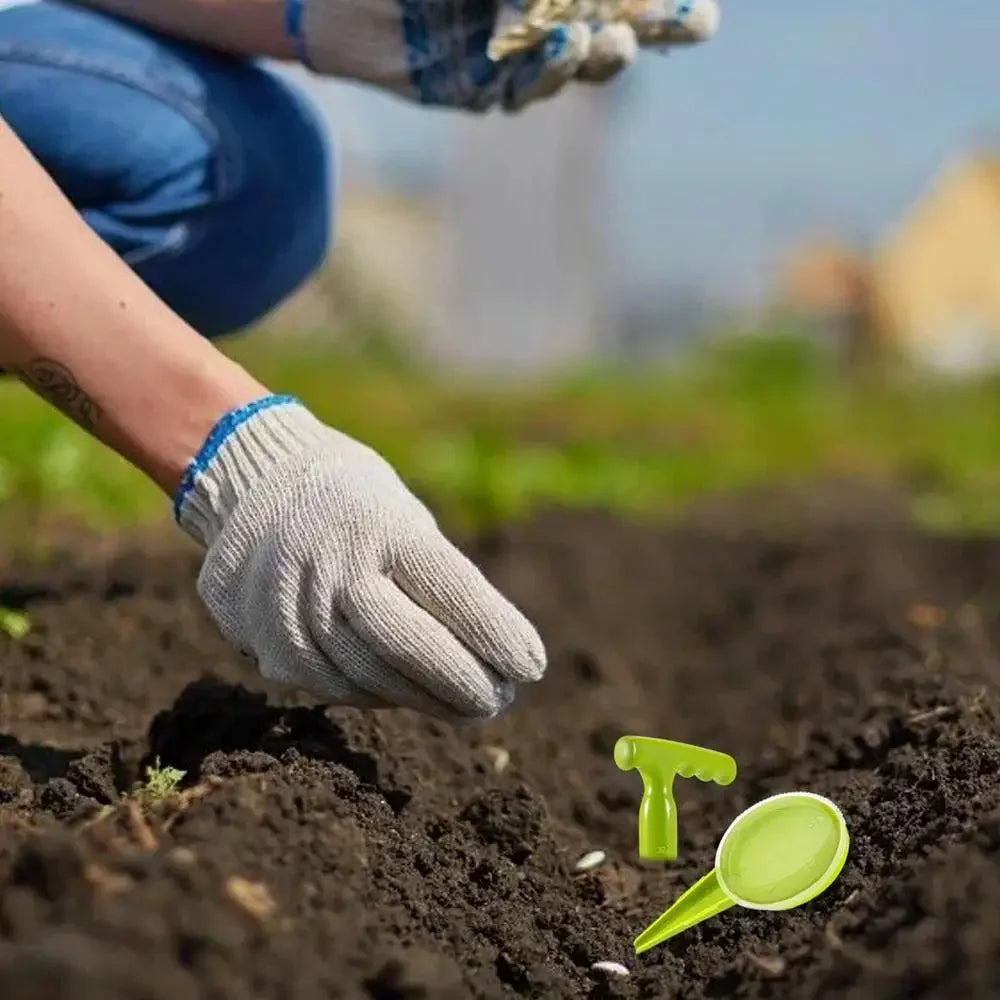 Garden Seeder Set Gardening Sower Household Manual  Multifunction Adjustable Gardening Tools Plant Seeding Dispenser Accessories