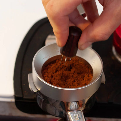 Espresso Coffee Stirrer Coffee Stirring Tool Coffee Powder Stirrer Needle Distributor Wood Handle Barista Hand Distribution Tool