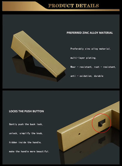 TOPKNORR Room Door Lock Indoor Magnetic Mute Ecological Door Lock Wooden Door Bedroom Toilet Household Door Lock Door Handle