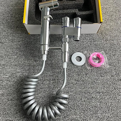 Toilet Cleaning Bidet Toilet Sprayer Set Cold Water Portable Bidet Toilet Accessories Handheld Bathroom Wash Anal Douche