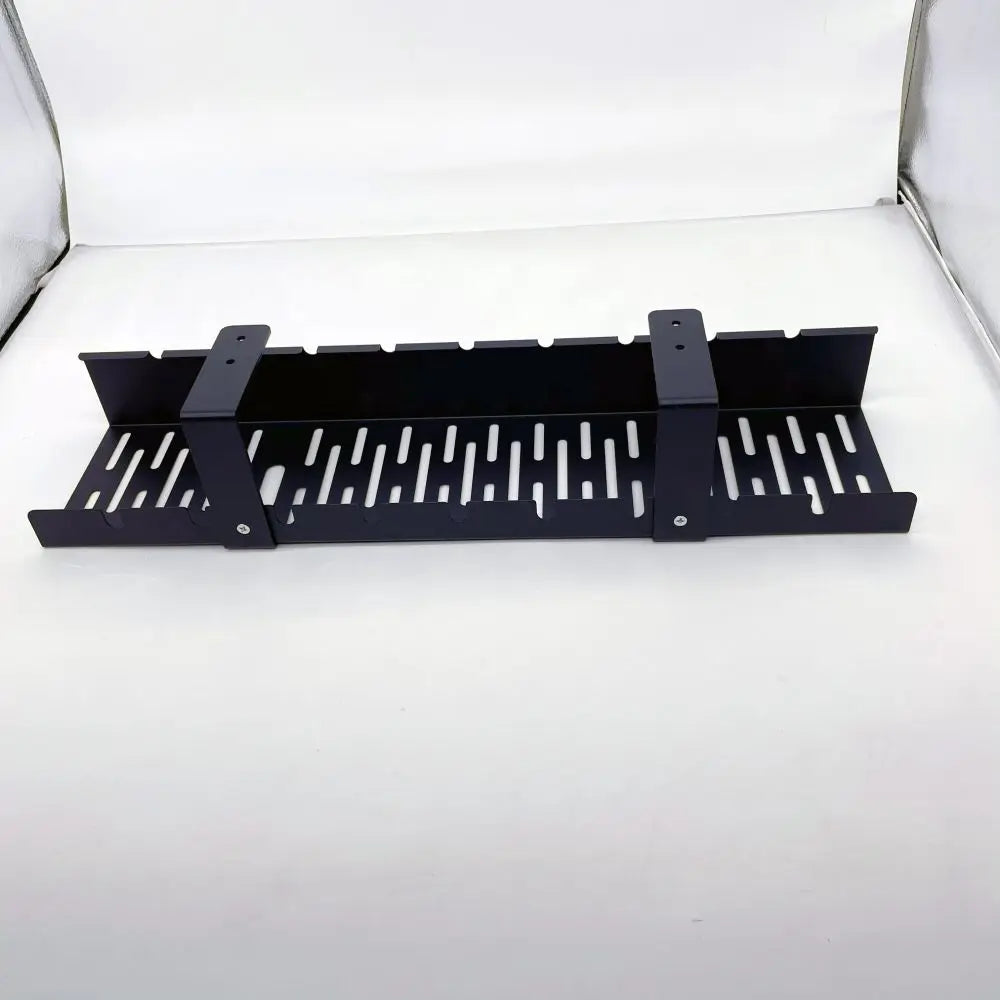 1pc Cable Management Tray Under the Office Desk, Iron Wire Tidy Storage Box, Office and Home Cable Rack, Used for Standing Desks