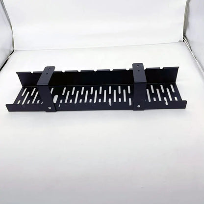 1pc Cable Management Tray Under the Office Desk, Iron Wire Tidy Storage Box, Office and Home Cable Rack, Used for Standing Desks