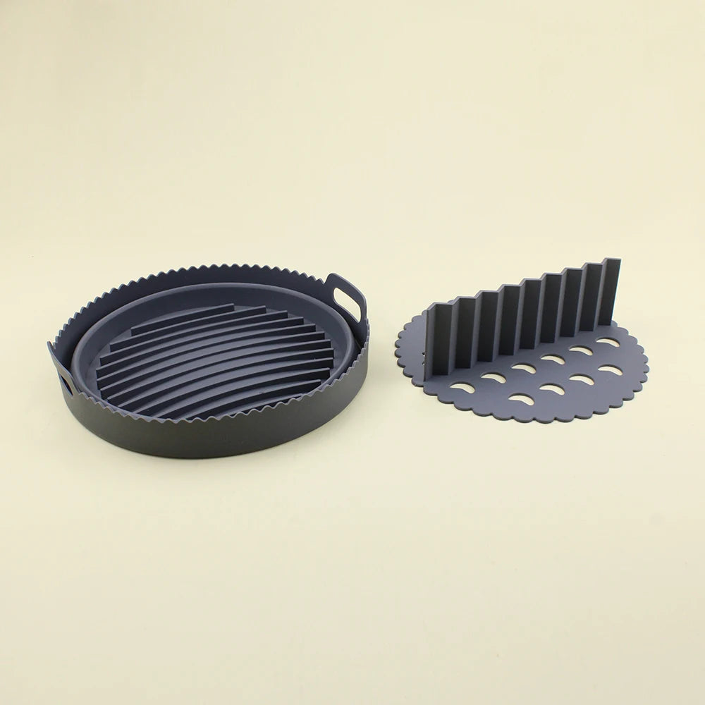 Food Safe Silicone Pot Air Fryer Liners Reusable Heat Resistant reasonable price eazy clean air fryer silicone liners