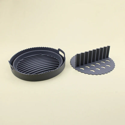 Food Safe Silicone Pot Air Fryer Liners Reusable Heat Resistant reasonable price eazy clean air fryer silicone liners