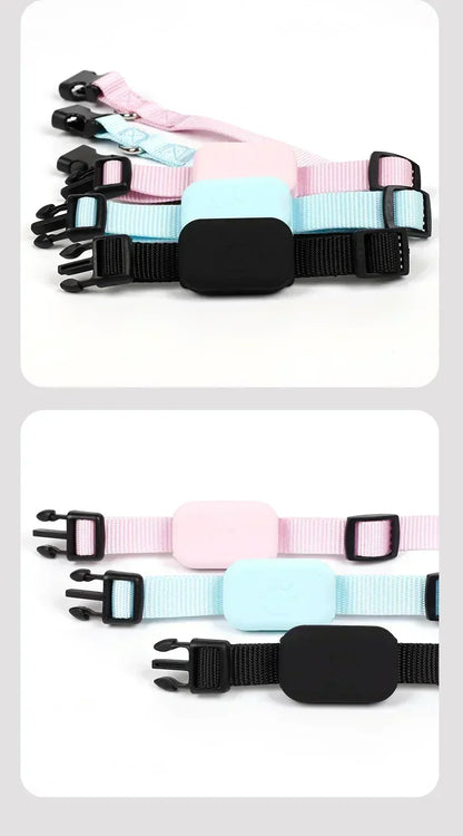 Pet Bluetooth GPS Tracker Dog Mini Tracking Movement Alert Collars Anti Lost Tracker for Cats and Puppies Remote Global Locator