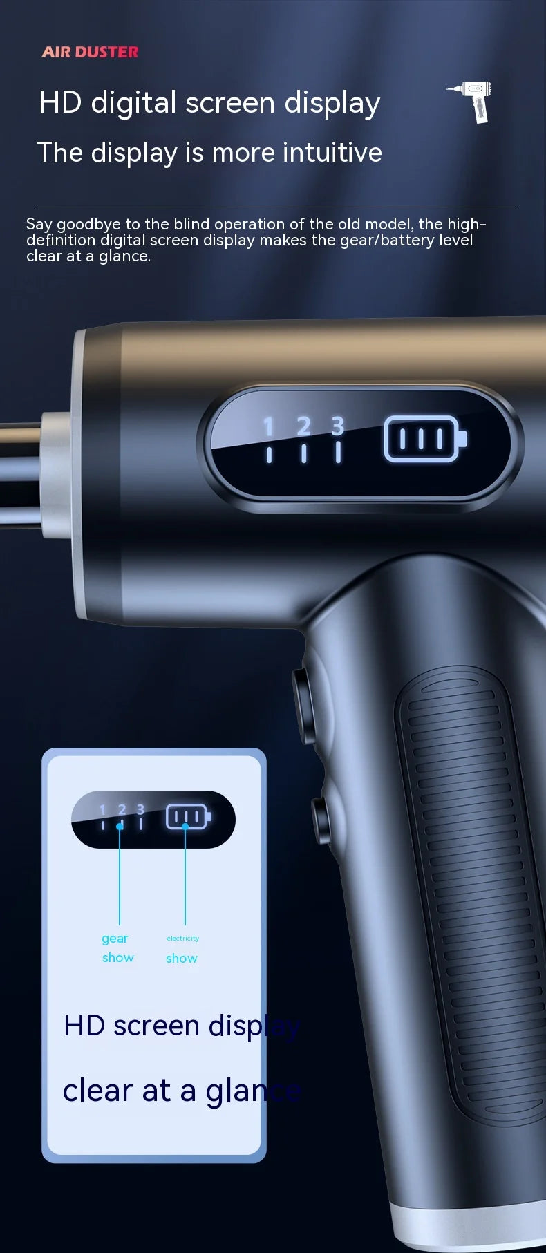 50000RPM Car Vacuum Cleaner Handheld Powerful Pump Mini Cordless Cleaner Super Strong Robot Wireless Vacuum Cleaner And Blower