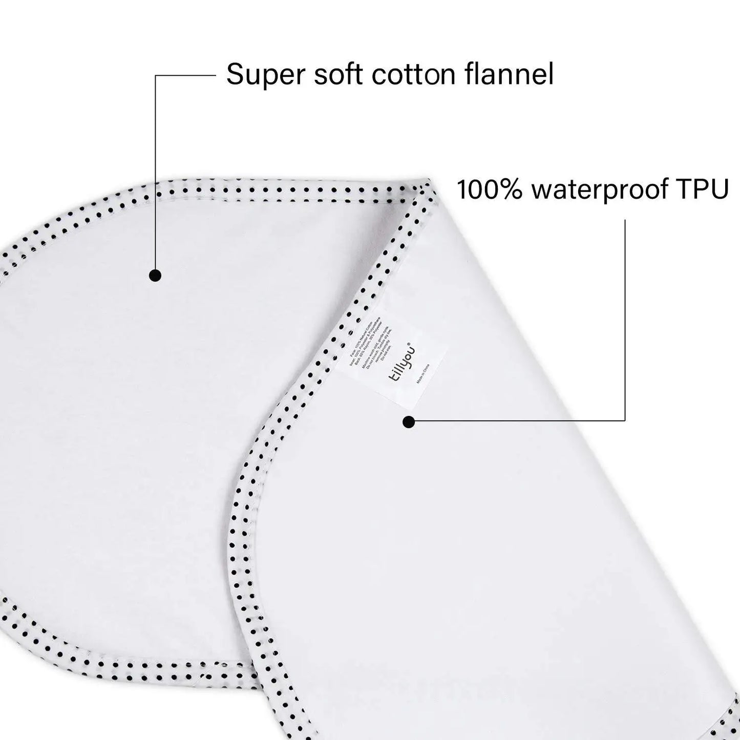 Baby Changing Pad for Diaper Station - Waterproof Nursing Table Mat, Leak-Proof Diaper Pad