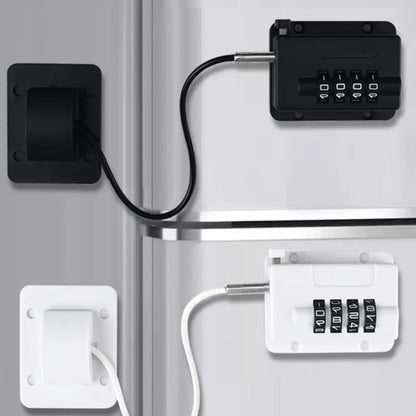 Anti-pinch Hand Baby Safety Lock No Drilling Adjustable Cabinet Lock Child Protection Window Digital Password Lock for Home