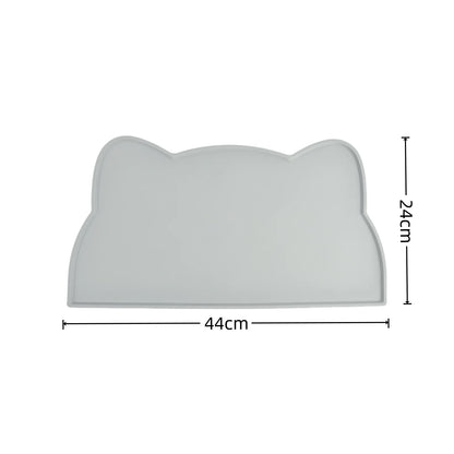 Silicone Pet Mat Pet Food Feeding Pad Waterproof Dog Cat Bowl Food Mat Puppy Feeder Tray Water Cushion Placemat