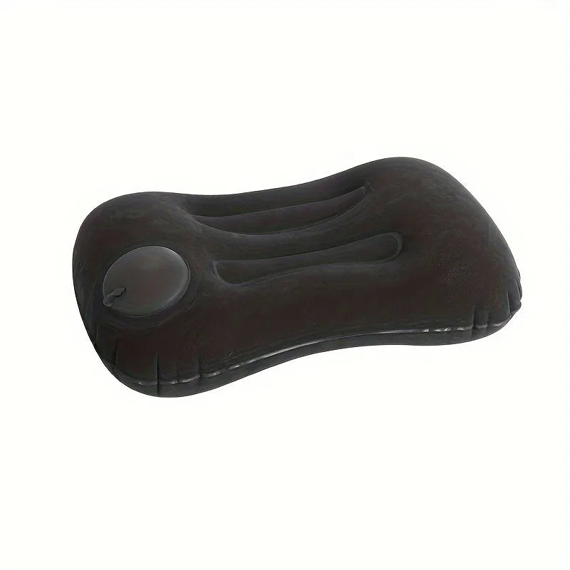 Inflatable Pillow - Compressible Portable Neck Cushion, For Travel, Home, Office & Camping - Multifunctional, Comfortable
