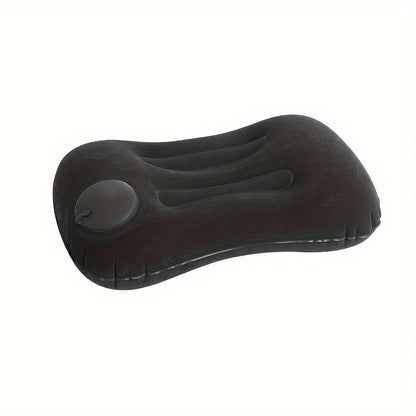 Inflatable Pillow - Compressible Portable Neck Cushion, For Travel, Home, Office & Camping - Multifunctional, Comfortable