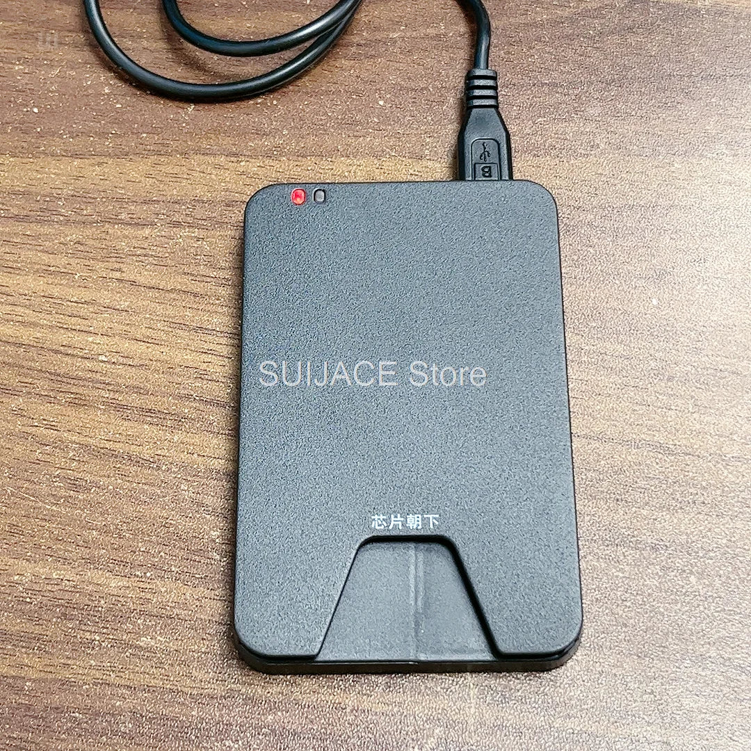Smart Card Reader Identity Card Chip Electronic Id Card For EMV Card Digital Signature Id Card Reader Citizen Health IC Card