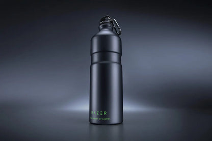 Razer Hydrator - Black Eco-friendly Aluminum Water Bottle 25.3 fl oz / 750ml capacity
