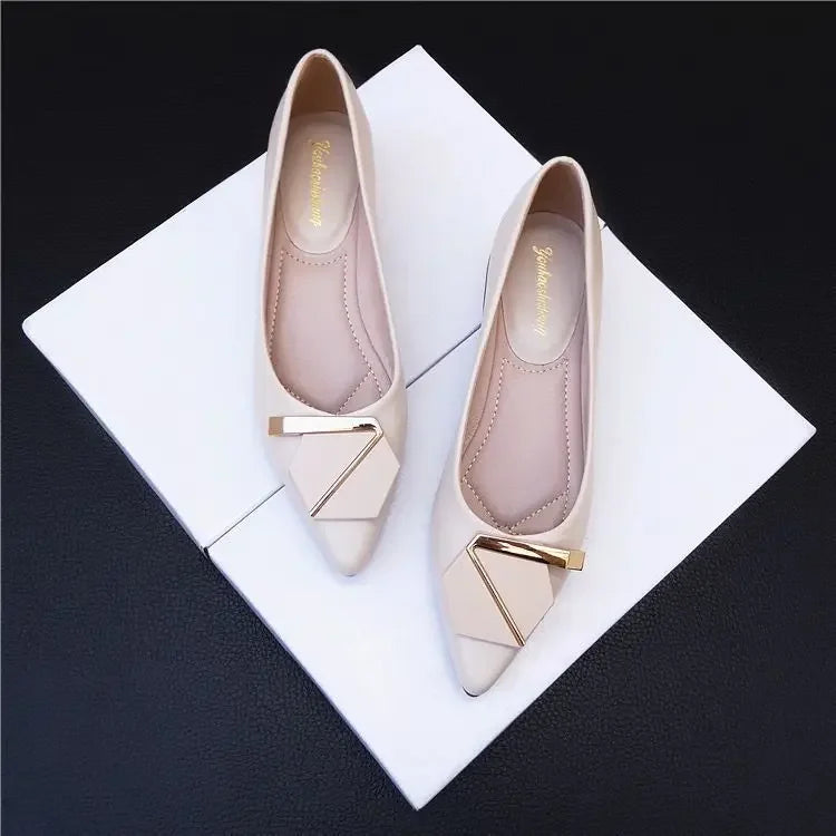 Shoes For Women Office Woman Flats Non Slip Lastest Hot Trendy And Low Price Casual Summer 2024 Quick Delivery Popular