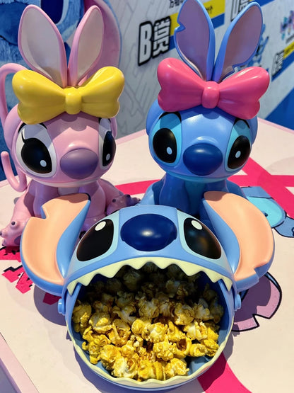 In Stock Stitch Peripheral Water Cup-Shaped Cups Straw Cup-Shaped Buckets Popcorn Buckets Desktop Decoration Children Gift