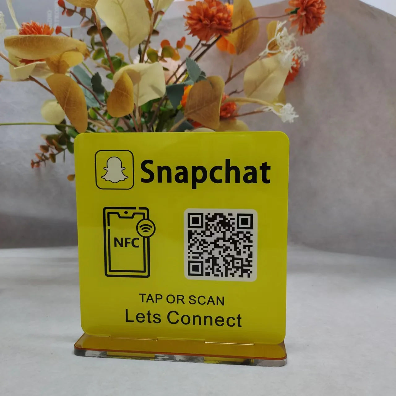 Review Us on Google Custom Google Review Sign With NFC Beauty Salon Business Decor Acrylic Google Review QR Code Sign