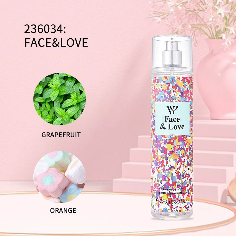 Women's Long Lasting Light Fragrance Victoria Fragrance Body Spray With Various Flavors Skin Care