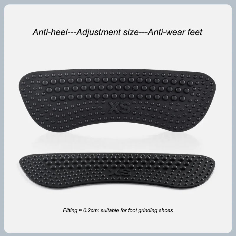 Heel Sticker Heel Protector for Shoes Anti Slip Heel Cushions Non-Slip Heel Inserts Silicone Shoe Backs Foot Care for Women Men