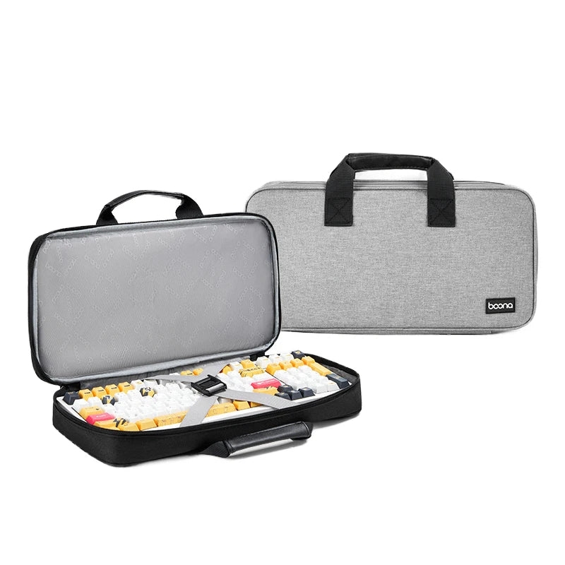 Tech Pouch Organizer for Keyboard Within 82-108 Key Mechanical Keyboard Storage Bag Organizer Travel Tech Pouches Dust Cover