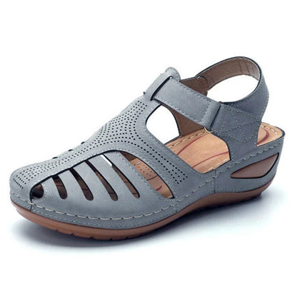 Sandals Shoes Women Summer Soft Women's Sandals Retro Shoes Woman Wedge Women's Shoes Breathable Footwear Female Sandal Women