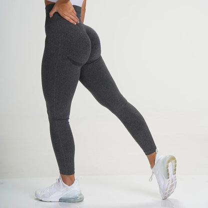 Seamless Leggings Women Sport Slim Tights Leggings Fitness High Waist Pants Gym Clothing Workout Athleisure Running Leggings