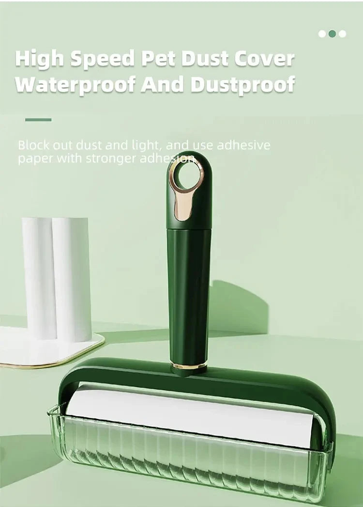 New Wider 24cm Sticky Lint Roller for Pet Hair Portable Pet Lint Remover for Clothes Furniture Carpet Dog & Cat Hair Removal