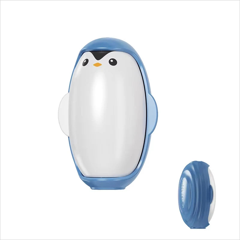 Penguin Lint Remover Household Portable Sticky Washable Reusable Mini Roller Brush Ball Suitable For Pet Hair Clothing Cleaning