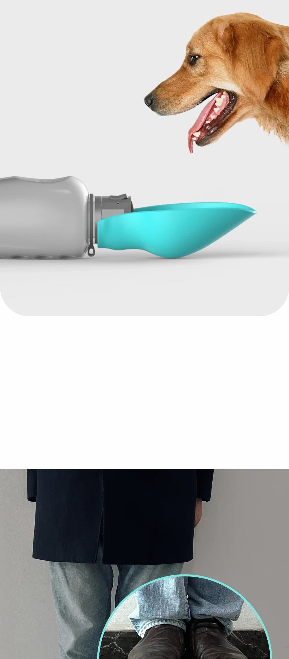 Big Dog Water Bottle Travel Portable Water Dispenser For Small Medium Large Dogs Pet Drinking Bowls Labrador Feeder Supplies