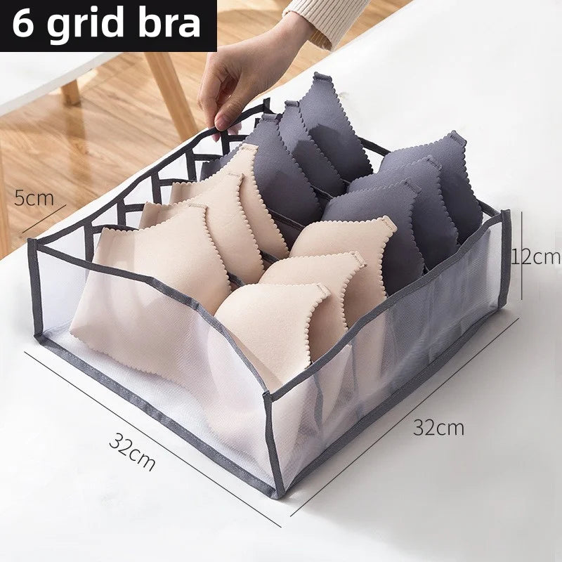 Underwear Bra Socks Panty Storage Boxes Home Organization Drawer Divider Home Dormitory Save Space