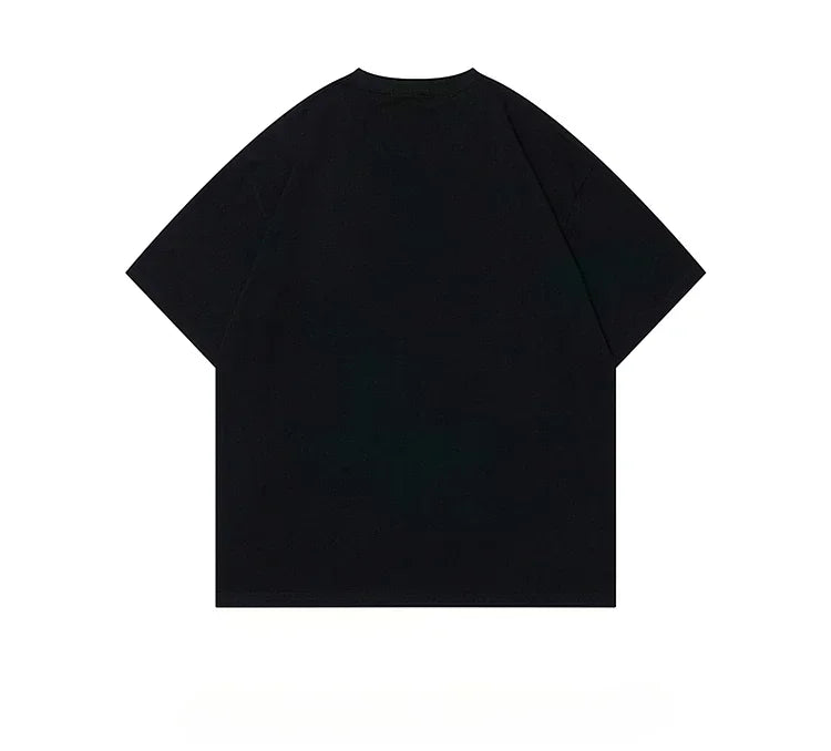 2025 T-shirts Are Selling Well in Summer Piano, Electric Drum, Electric Guitar, American Round-neck Neutral Cotton T-shirt