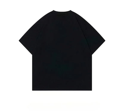 2025 T-shirts Are Selling Well in Summer Piano, Electric Drum, Electric Guitar, American Round-neck Neutral Cotton T-shirt