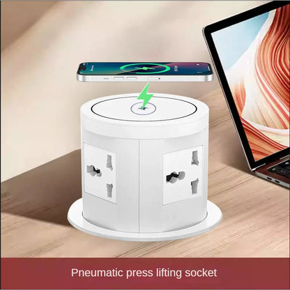 pop up outlet、pop up outlet for countertop、Office Conference Desktop Pop-Up Socket、Kitchen counter pop-up power socket