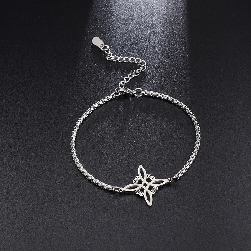 Angel Seal Archangel Metatron Cube Bracelet Women Men Salomon Box Chain Bracelet Stainless Steel Jewelry Gift