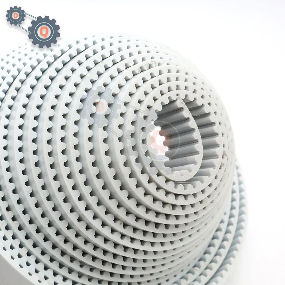 HTD 5M Open Belt PU 5M Timing Belt Open Conveyor Belt 15mm 20mm Polyurethane with Steel Core Belt for CNC Belt HTD5M Pulley Belt